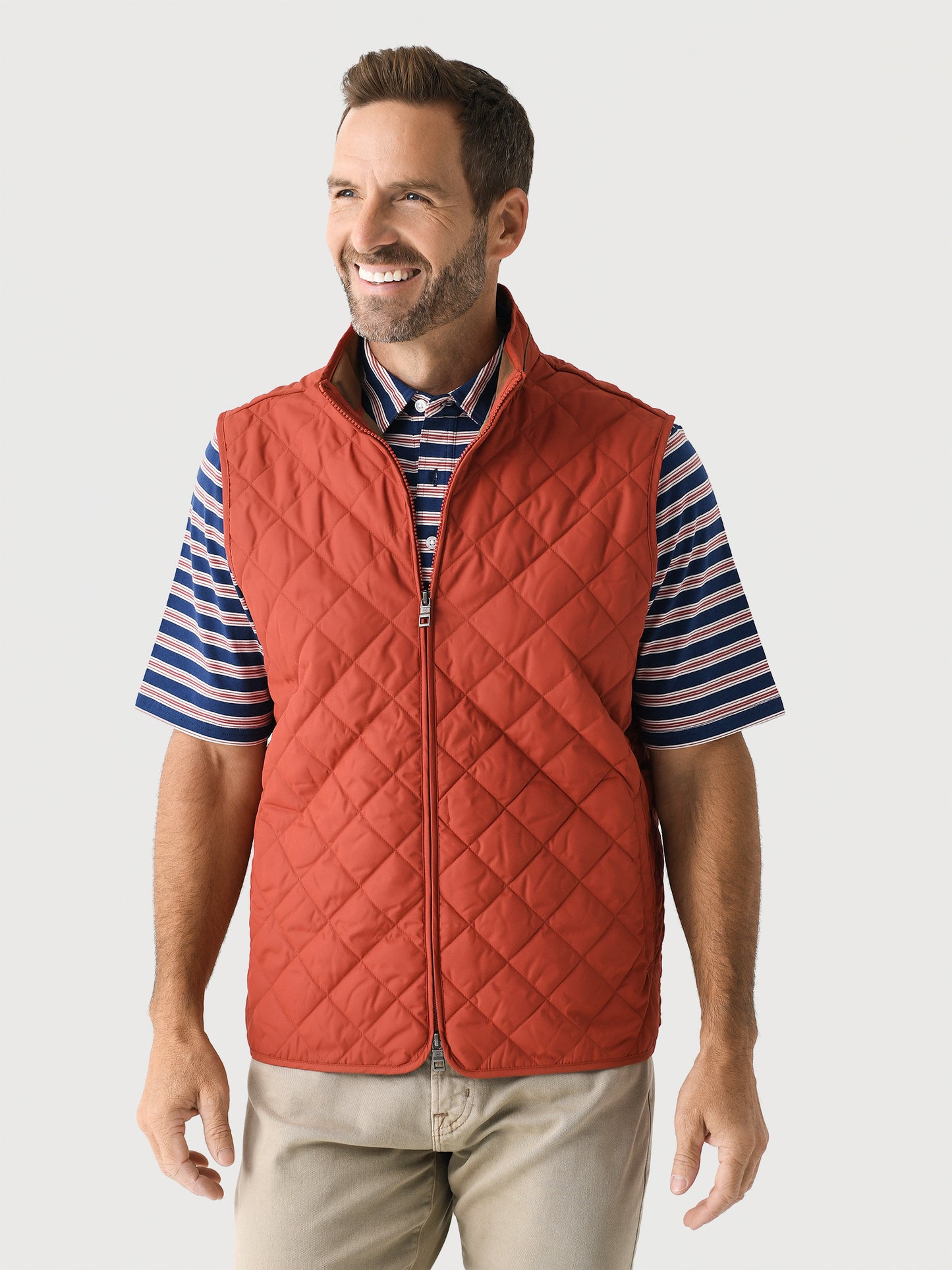 Peter Millar Crown Men's Essex Vest - Saint Bernard