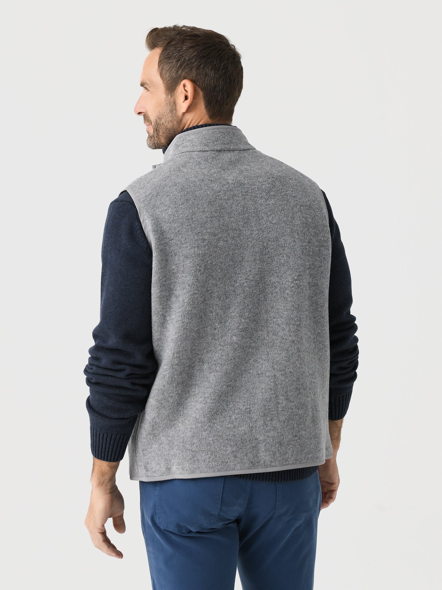 Peter Millar Crown Men's Flex Fleece Vest | $495.00 | Saint Bernard