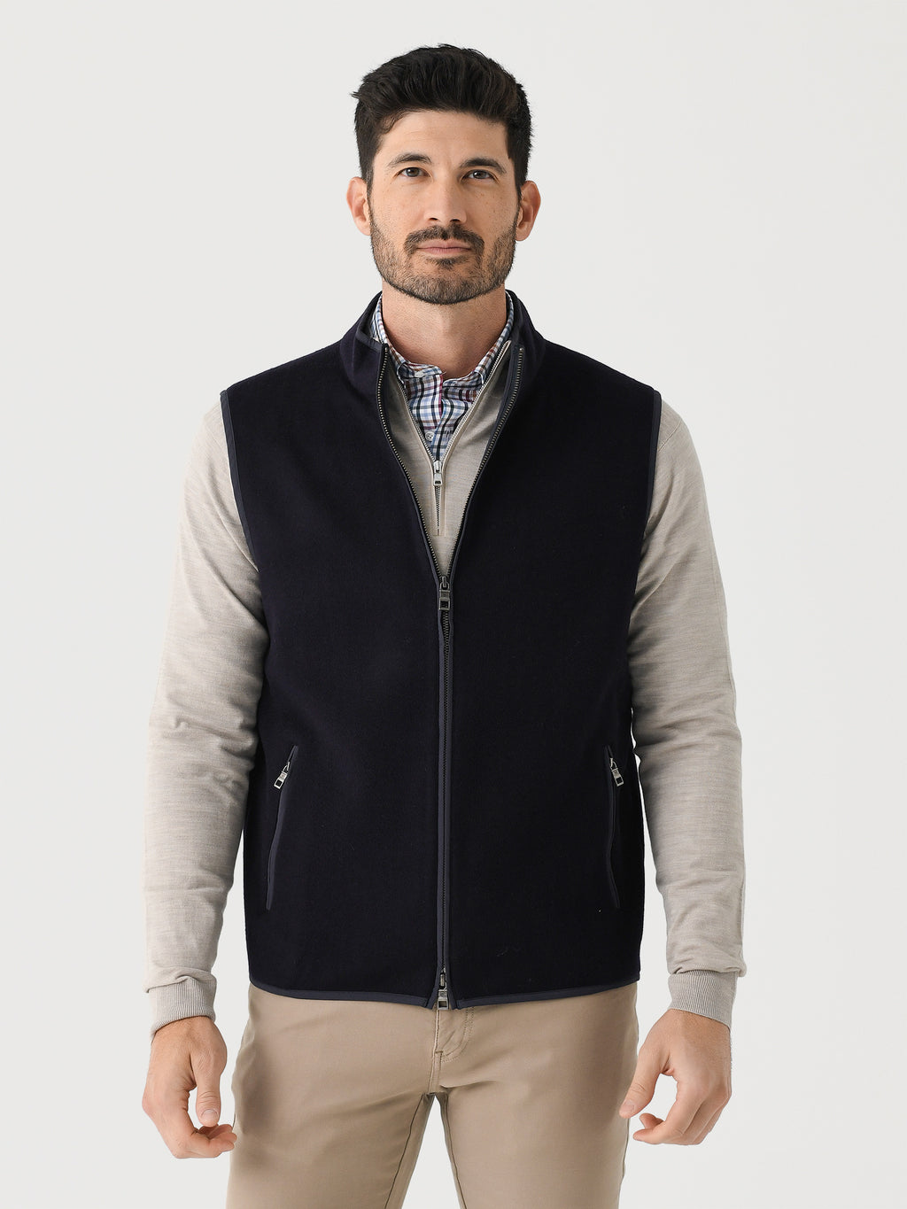 Peter Millar Crown Men's Flex Fleece Vest - Saint Bernard