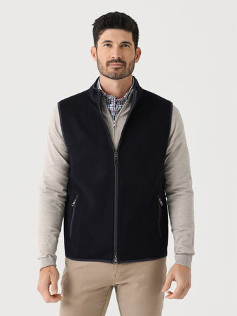 Peter Millar Crown Men's Flex Fleece Vest | $495.00 | Saint Bernard
