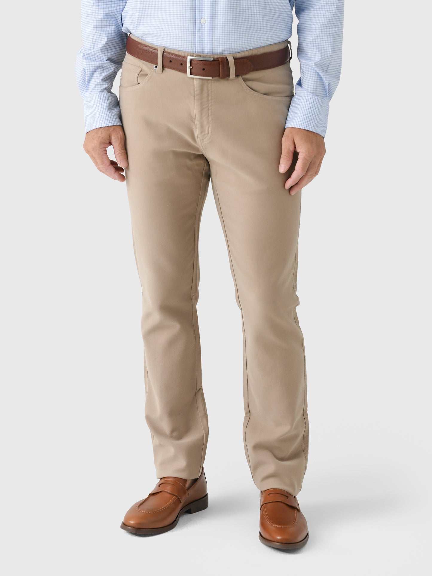 Peter Millar Crown Crafted Men's Ridgeline Five-Pocket Pant - Saint Bernard
