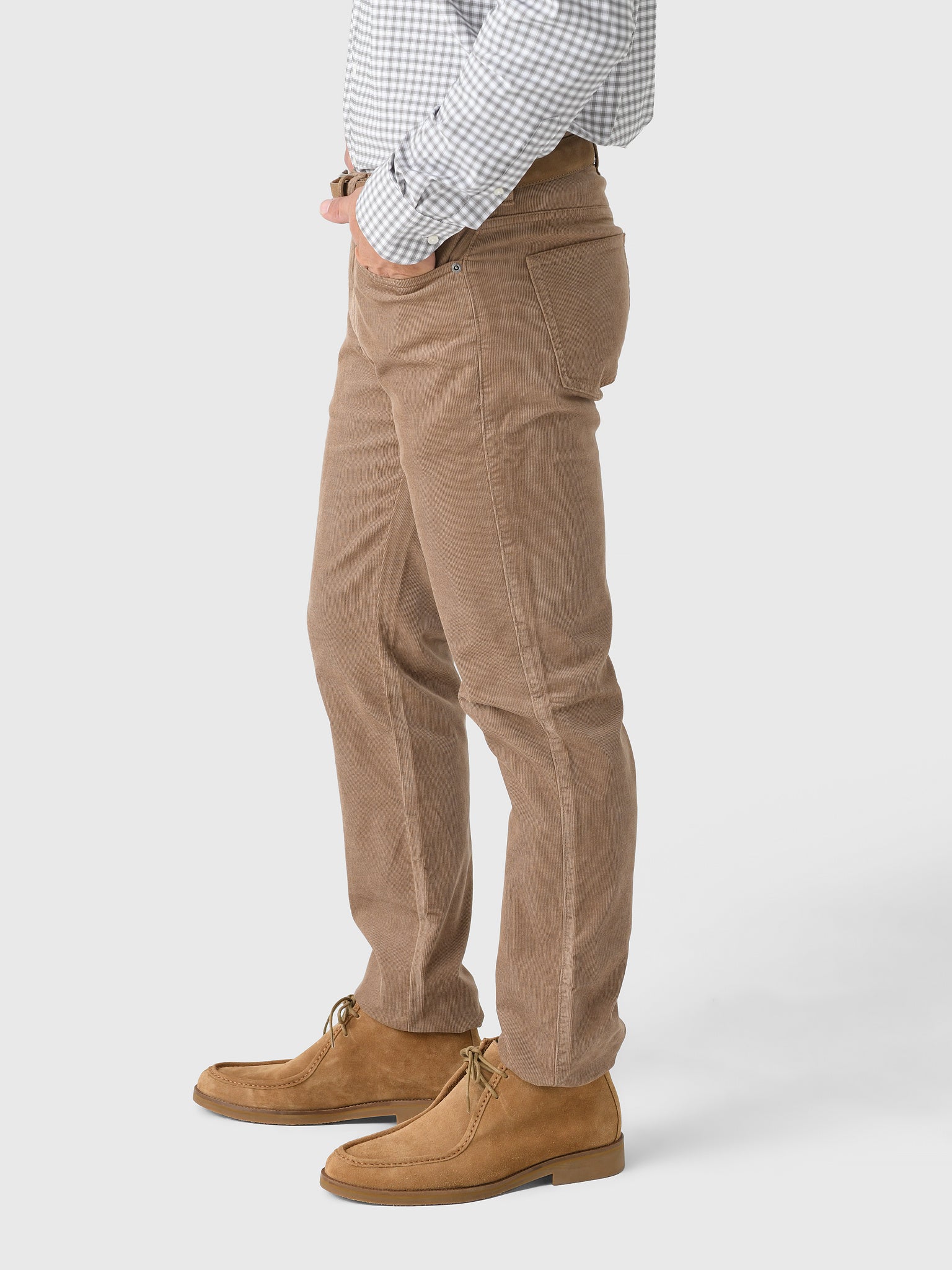 Peter Millar Crown Men's Superior Soft Corduroy Five-Pocket Pant - Saint Bernard