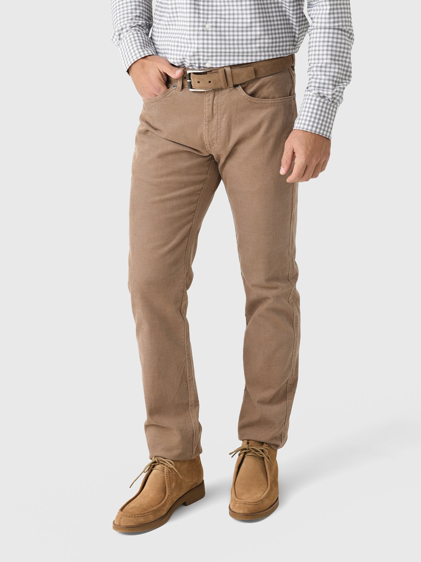 Peter Millar Crown Men's Superior Soft Corduroy Five-Pocket Pant - Saint Bernard