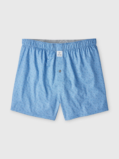 Peter Millar Crown Sport Men's Costanzo Geo Performance Boxer Short