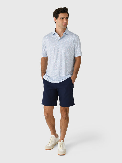 Peter Millar Crown Sport Men's Ace Of Spades Performance Jersey Polo
