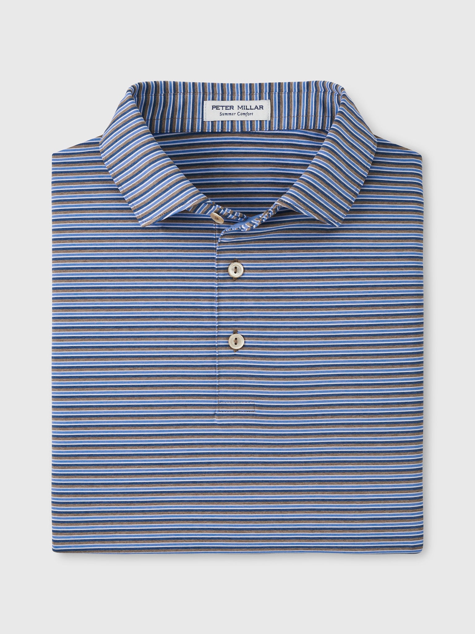 Peter Millar Crown Sport Men's Lenway Performance Jersey Polo - Saint Bernard