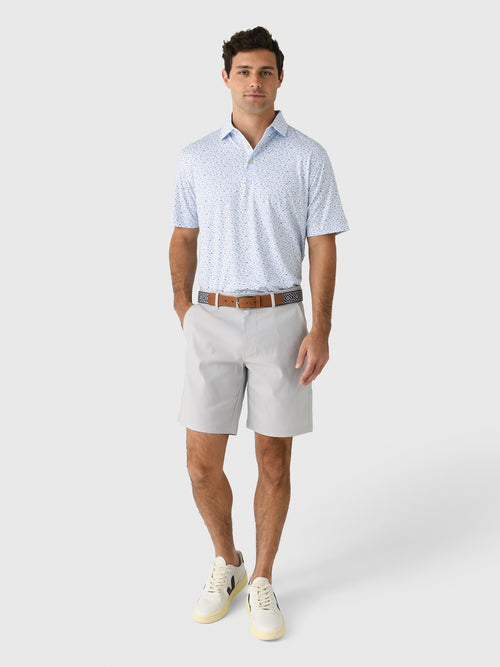 Peter Millar Crown Sport Men's On The Hunt Performance Jersey Polo