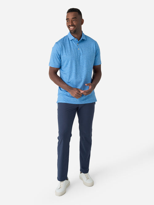 Peter Millar Crown Sport Men's Scotland Links Performance Jersey Polo