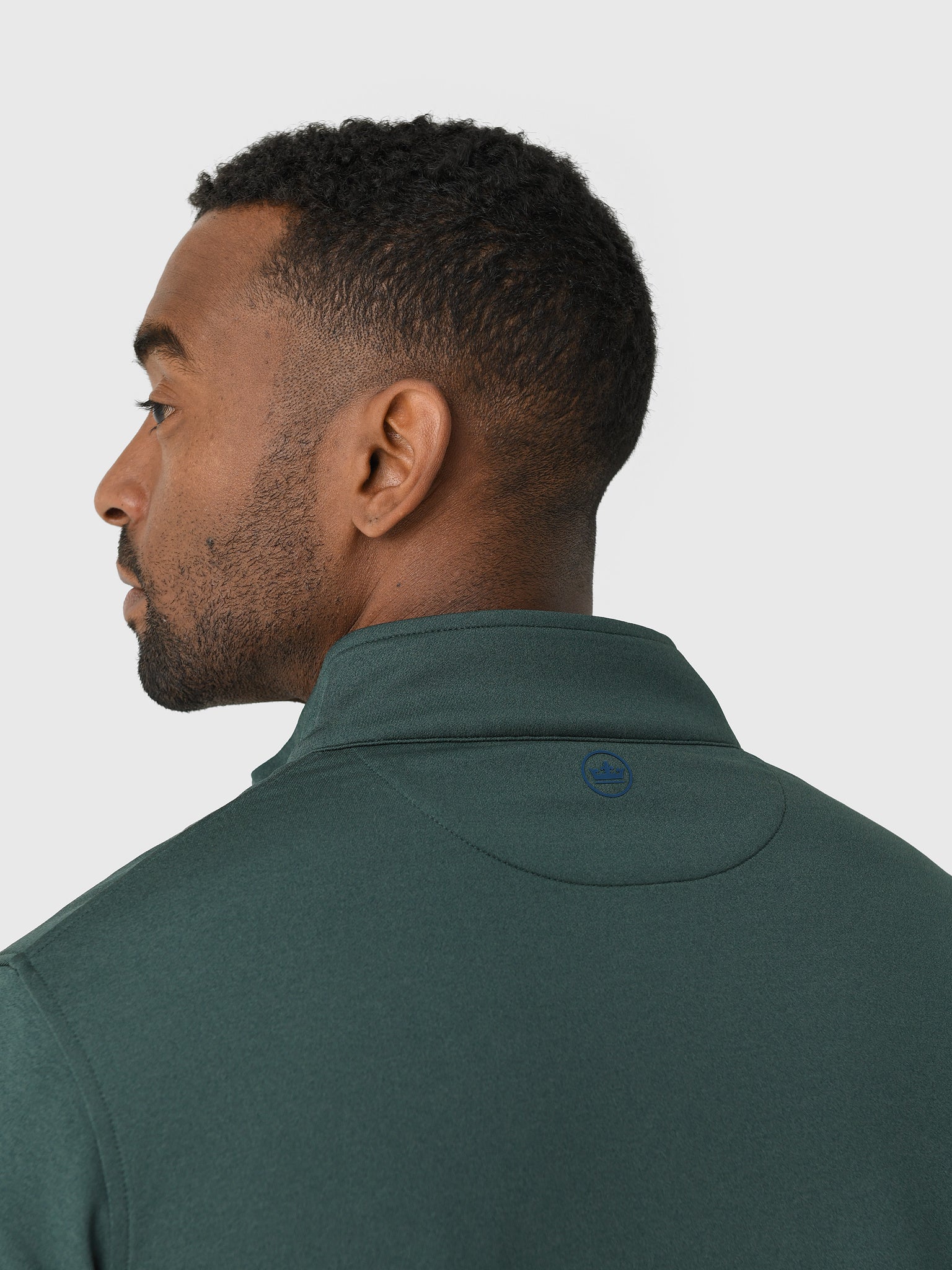 Peter Millar Crown Sport Men's Perth Mélange Performance Quarter