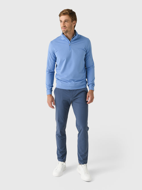 Peter Millar Crown Sport Men's Perth Cross-Hatch Performance Quarter-Zip