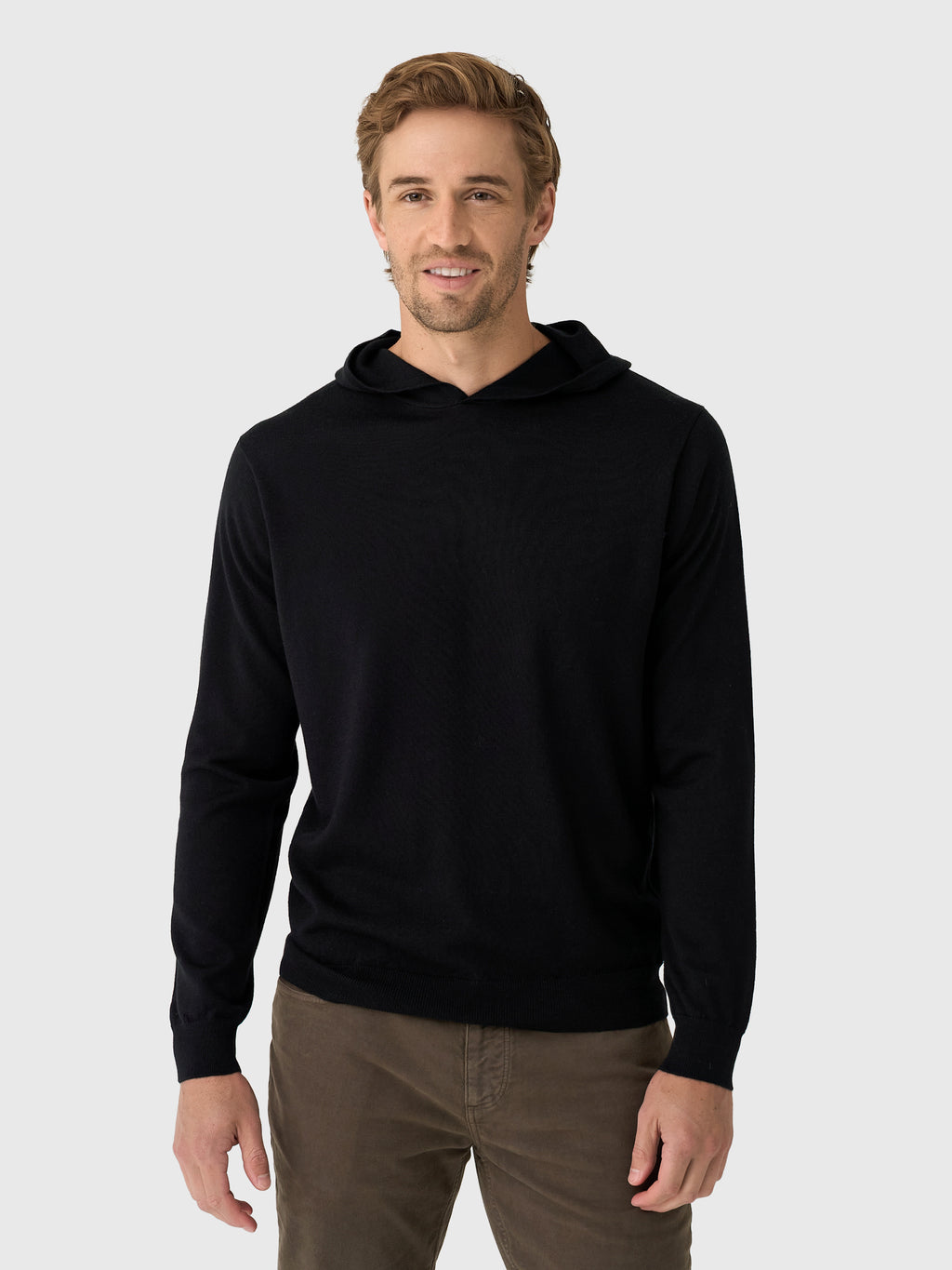 Peter Millar Crown Men's Autumn Crest Popover Hoodie - Saint Bernard