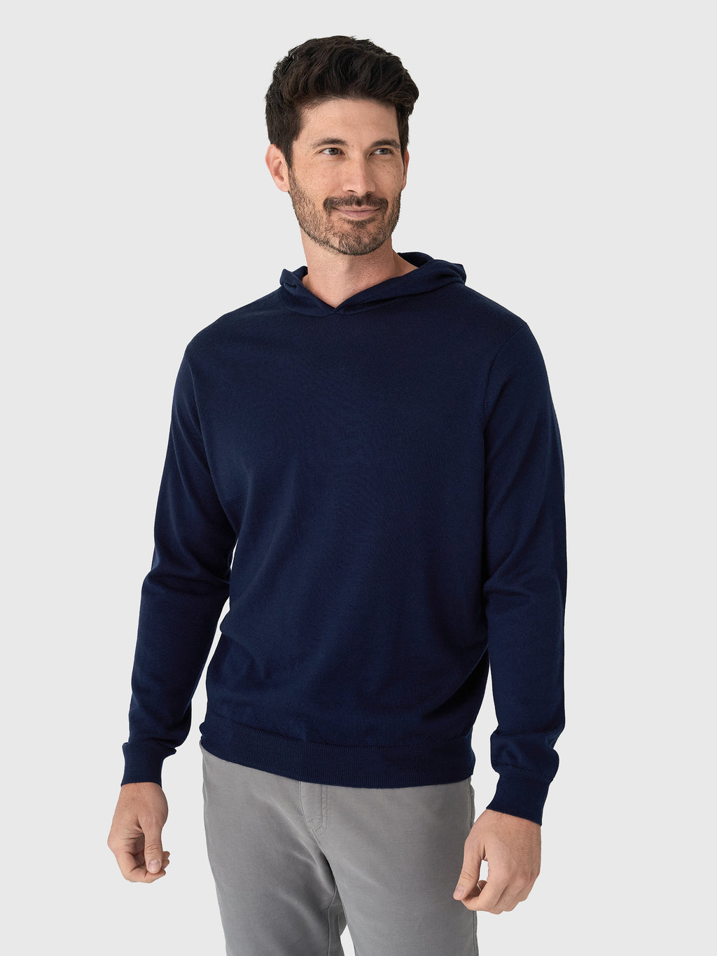Peter Millar Crown Men's Autumn Crest Popover Hoodie - Saint Bernard