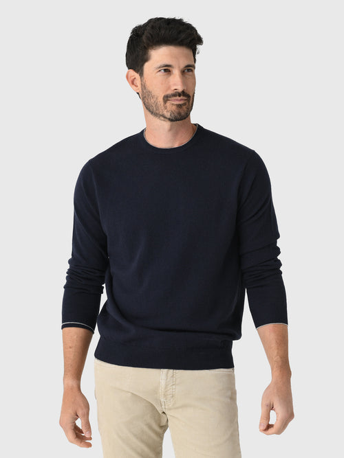 Peter Millar Crown Men's Heritage Cashmere Crewneck Sweater