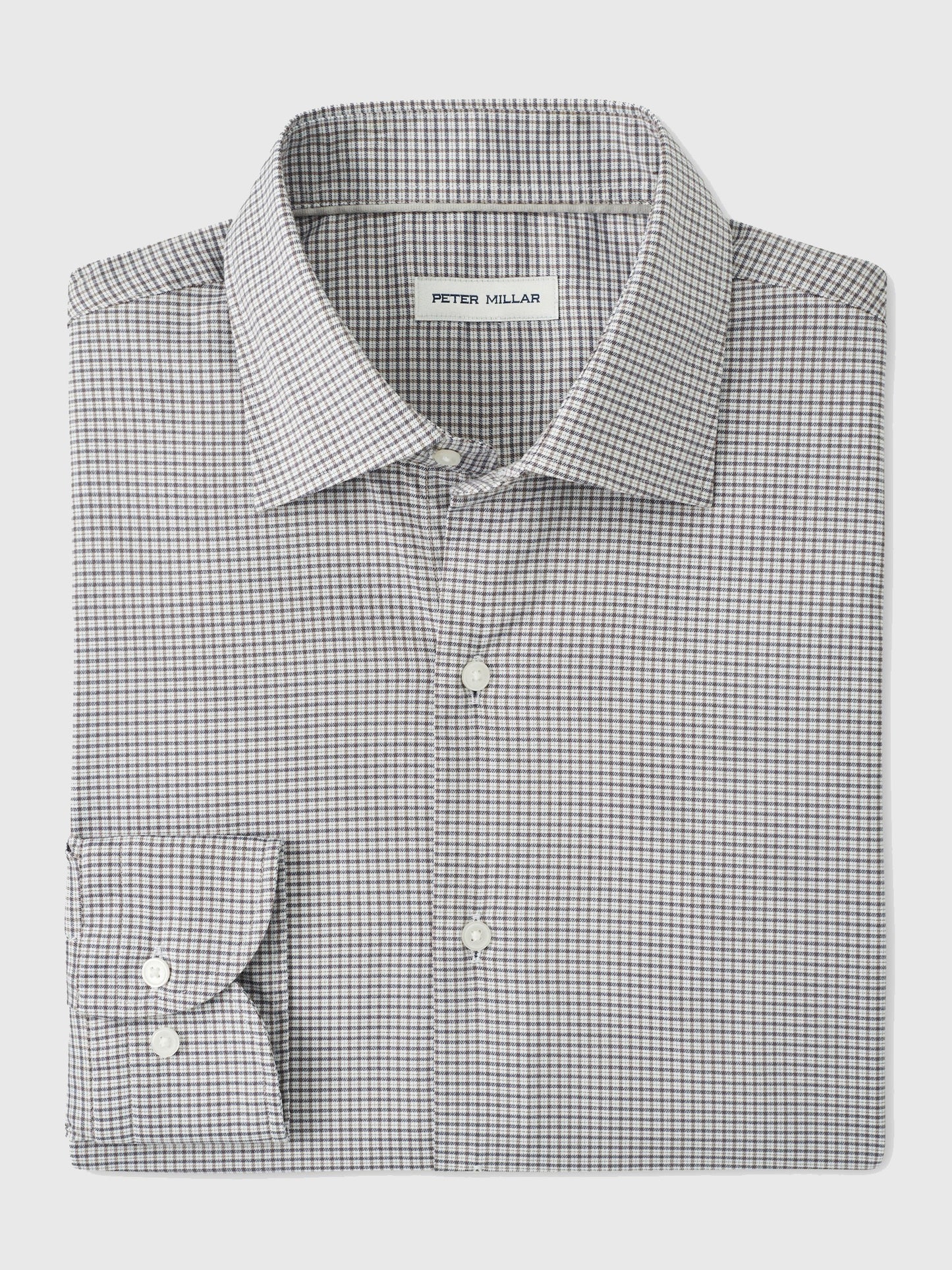 Peter Millar Crown Men's Jackson Crown Lite Cotton-Stretch Sport Shirt - Saint Bernard