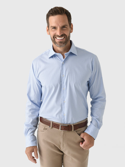 Peter Millar Crown Men's Jackson Crown Lite Cotton-Stretch Sport Shirt