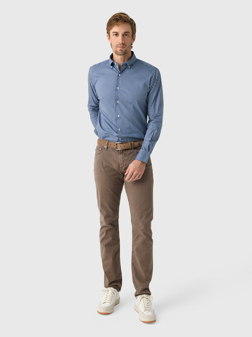 Peter Millar Crown Men's Conway Crown Lite Cotton-Stretch Sport Shirt