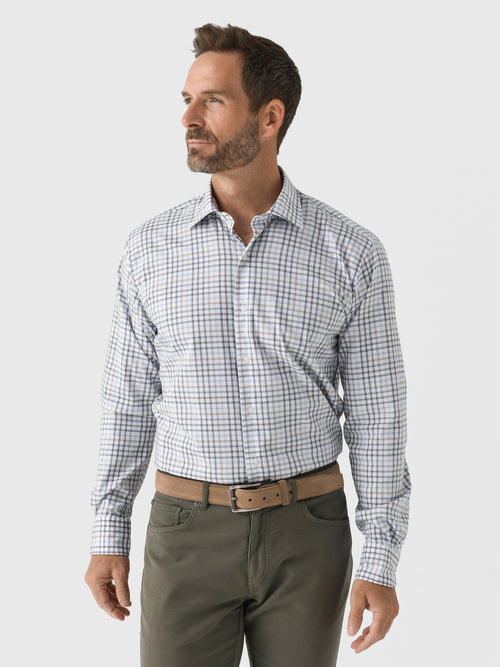 Peter Millar Crown Men's North Coast Crown Lite Cotton-Stretch Sport Shirt