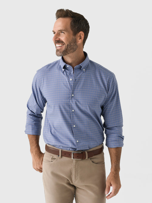 Peter Millar Crown Men's Stowe Crown Lite Cotton-Stretch Sport Shirt