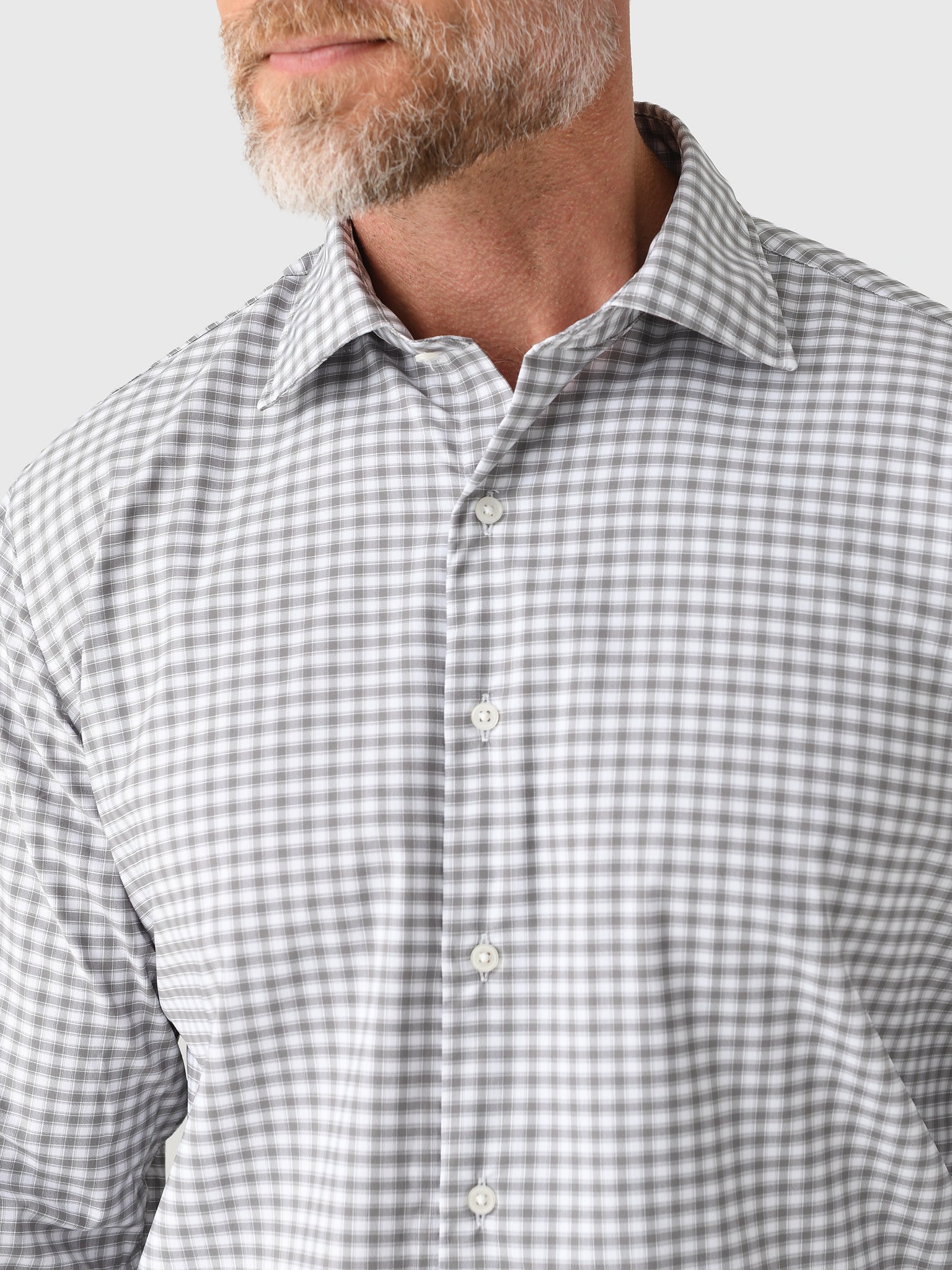 Peter Millar Crown Men's Fairbanks Performance Twill Sport Shirt - Saint Bernard