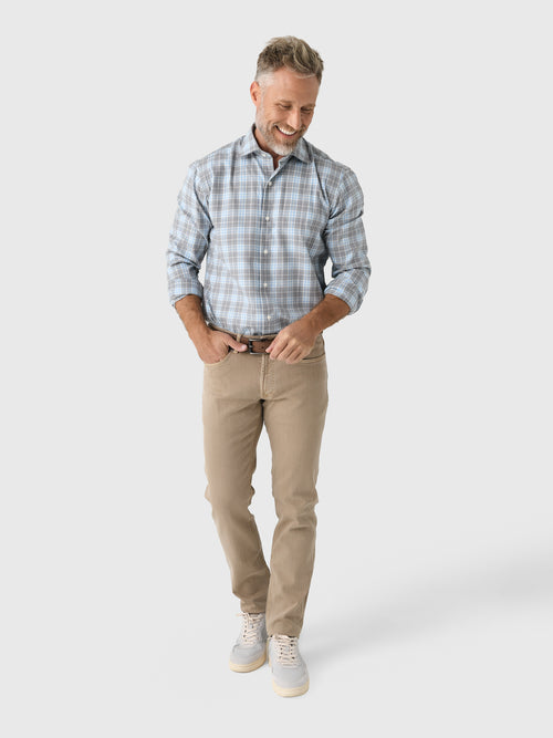 Peter Millar Crown Crafted Men's Fairfield Garment Dyed Denim