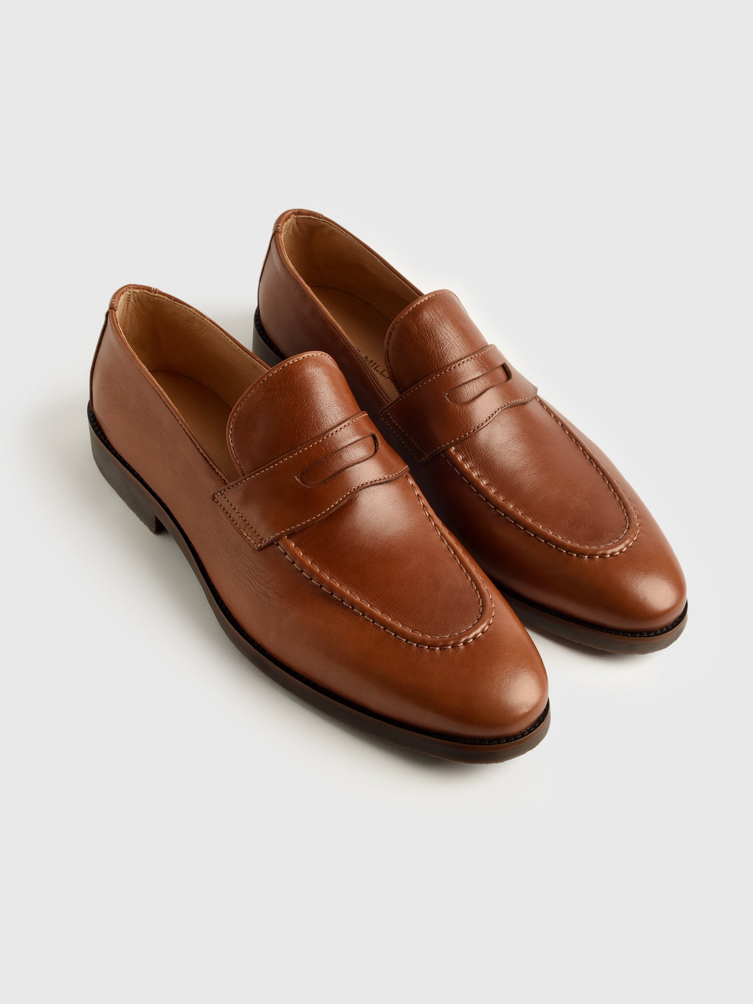Peter Millar Crown Crafted Men's Madison Penny Loafer - Saint Bernard