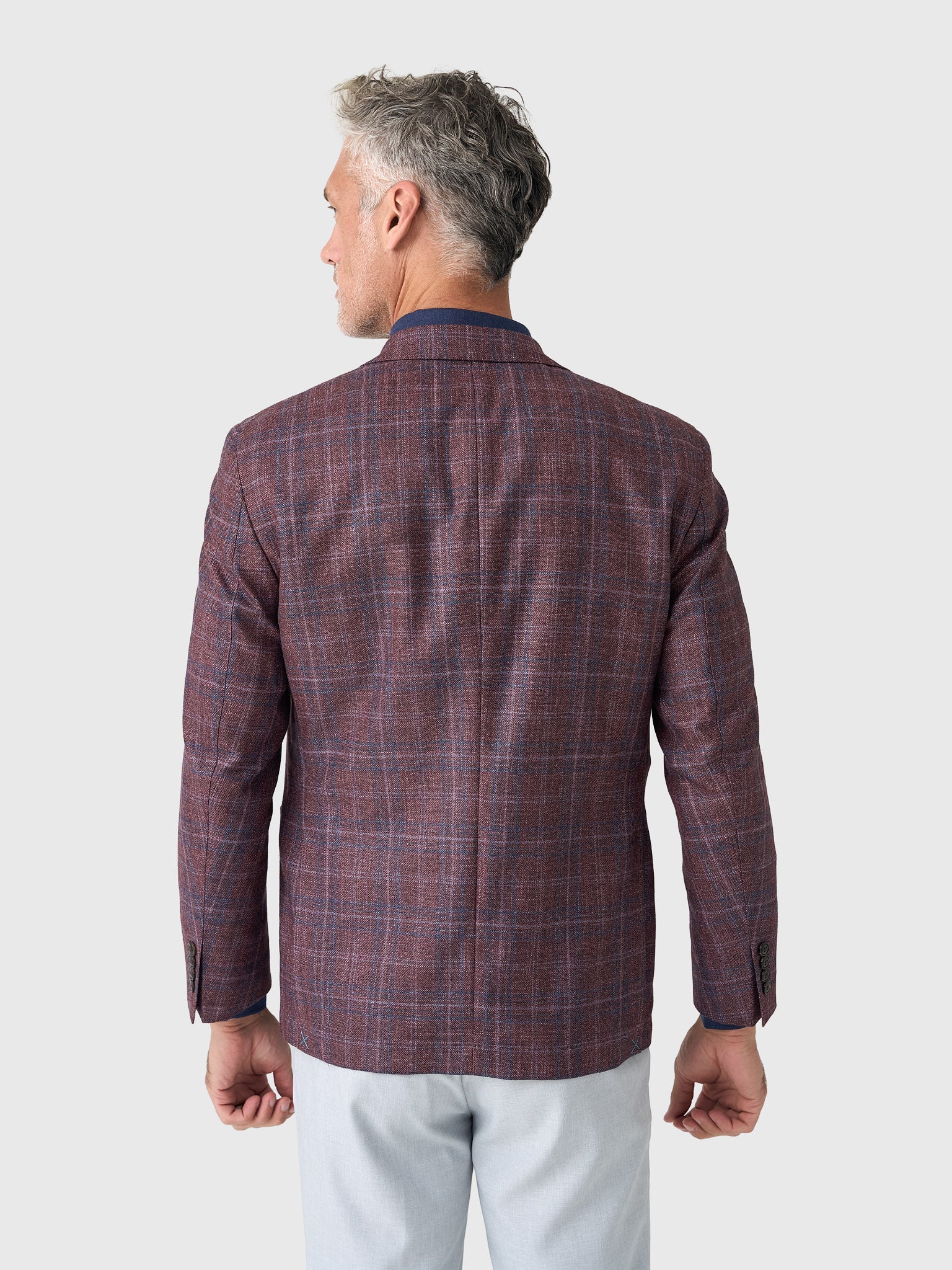 Peter Millar Crown Crafted Men's Claren Plaid Soft Jacket – Saint
