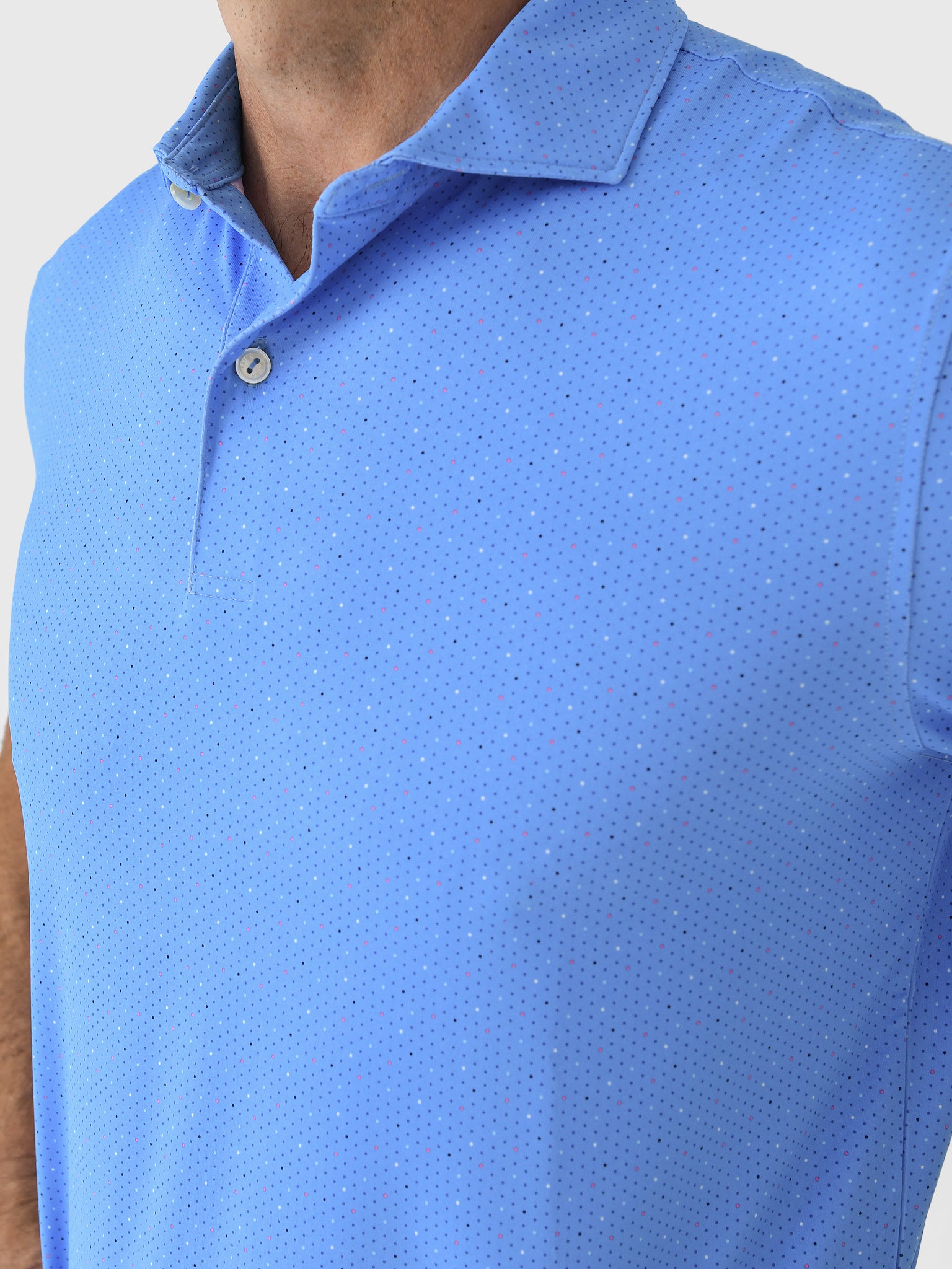 Peter Millar Crown Crafted Men's Fermata Performance Jersey Polo