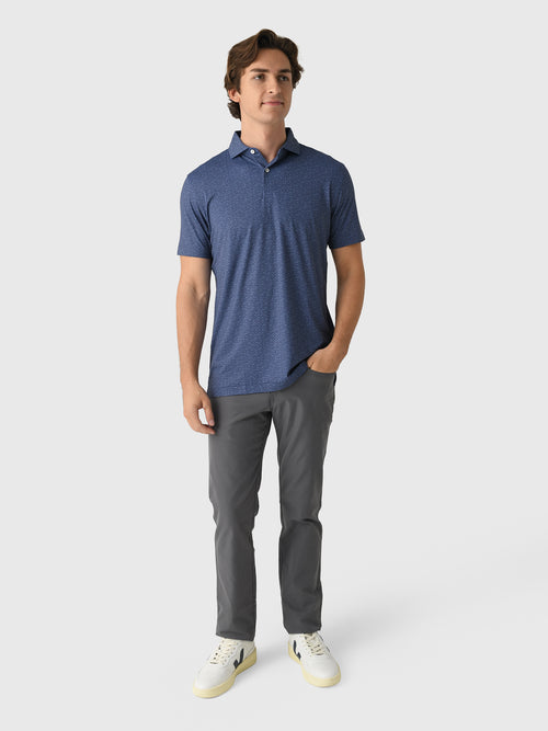 Peter Millar Crown Crafted Men's Bittersweet Performance Jersey Polo