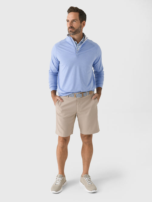 Peter Millar Crown Crafted Men's Stealth Performance Quarter-Zip