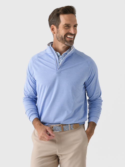 Peter Millar Crown Crafted Men's Stealth Performance Quarter-Zip