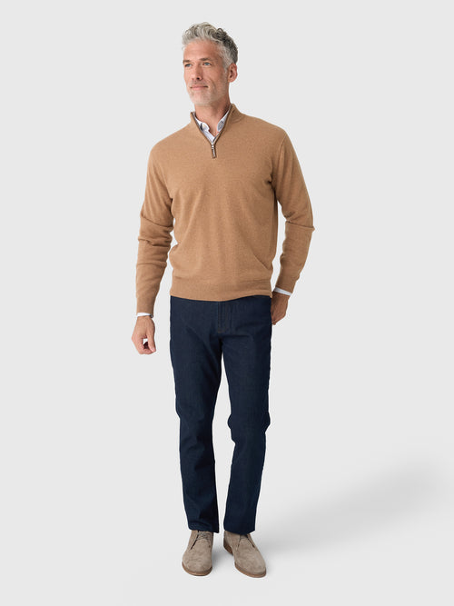Peter Millar Crown Crafted Men's Artisan Crafted Cashmere Flex Quarter-Zip
