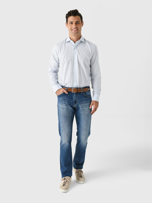 Peter Millar Crown Crafted Men's Torino Cotton Sport Shirt