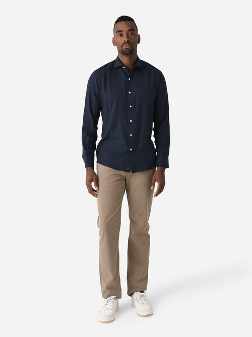 Peter Millar Crown Crafted Men's Amble Solid Sport Shirt