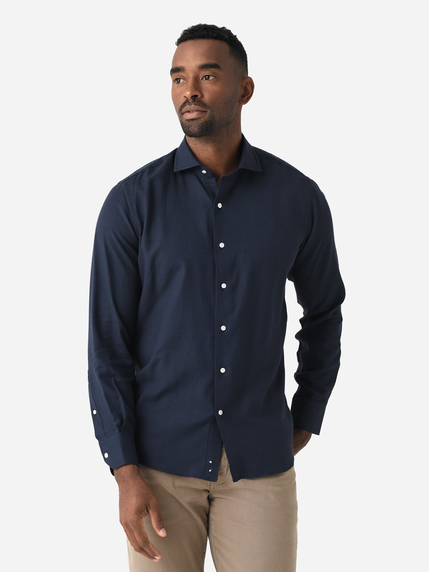Peter Millar Crown Crafted Men's Amble Solid Sport Shirt