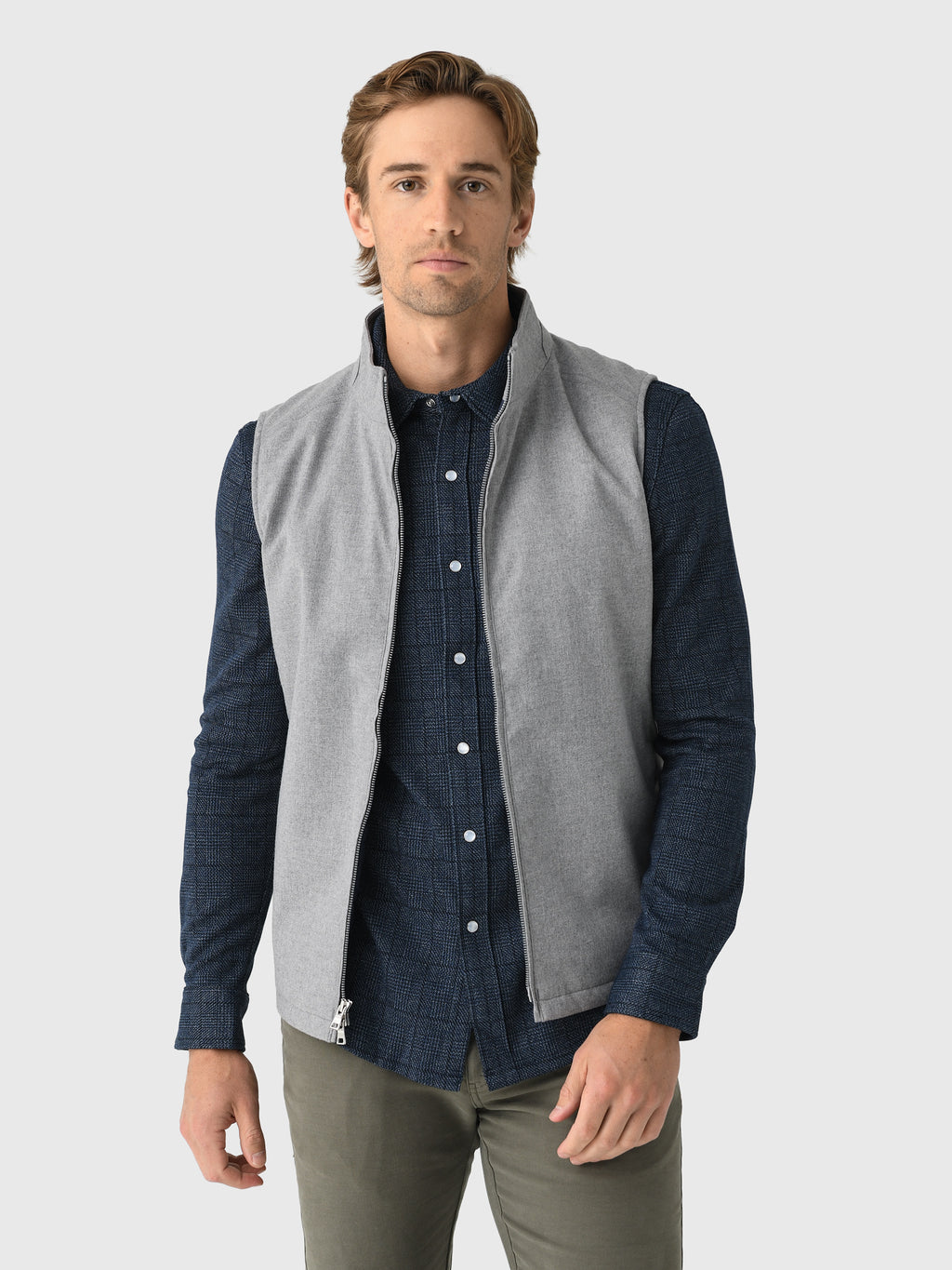 Peter Millar Crown Crafted Men's Cambridge Wool Vest - Saint Bernard