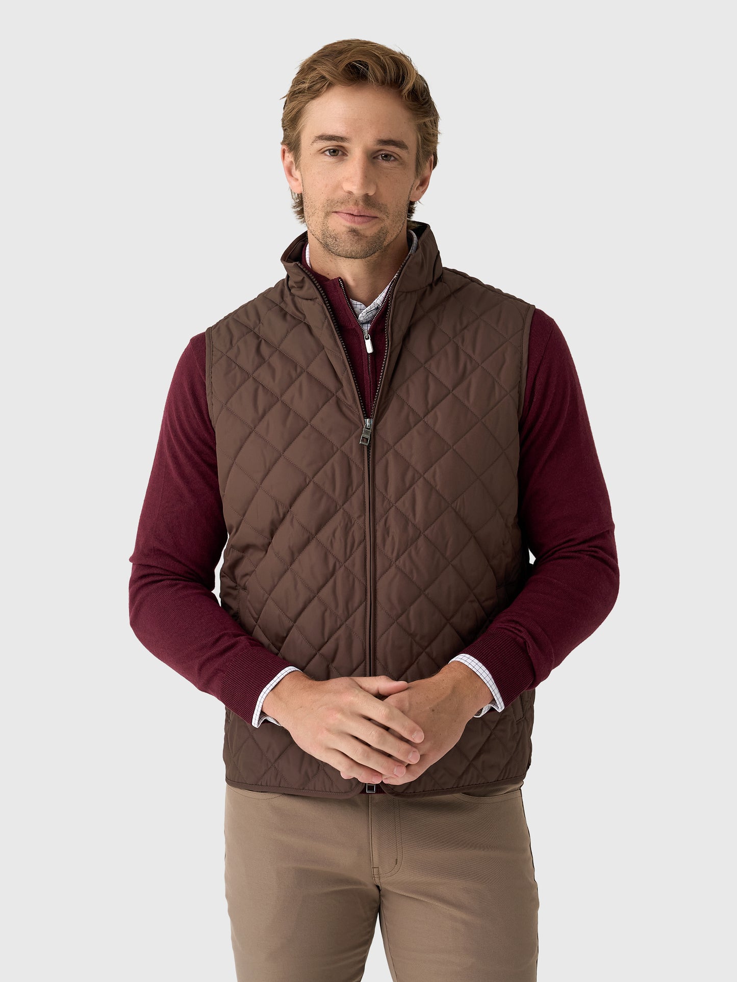 Peter Millar Crown Men's Essex Vest - Saint Bernard