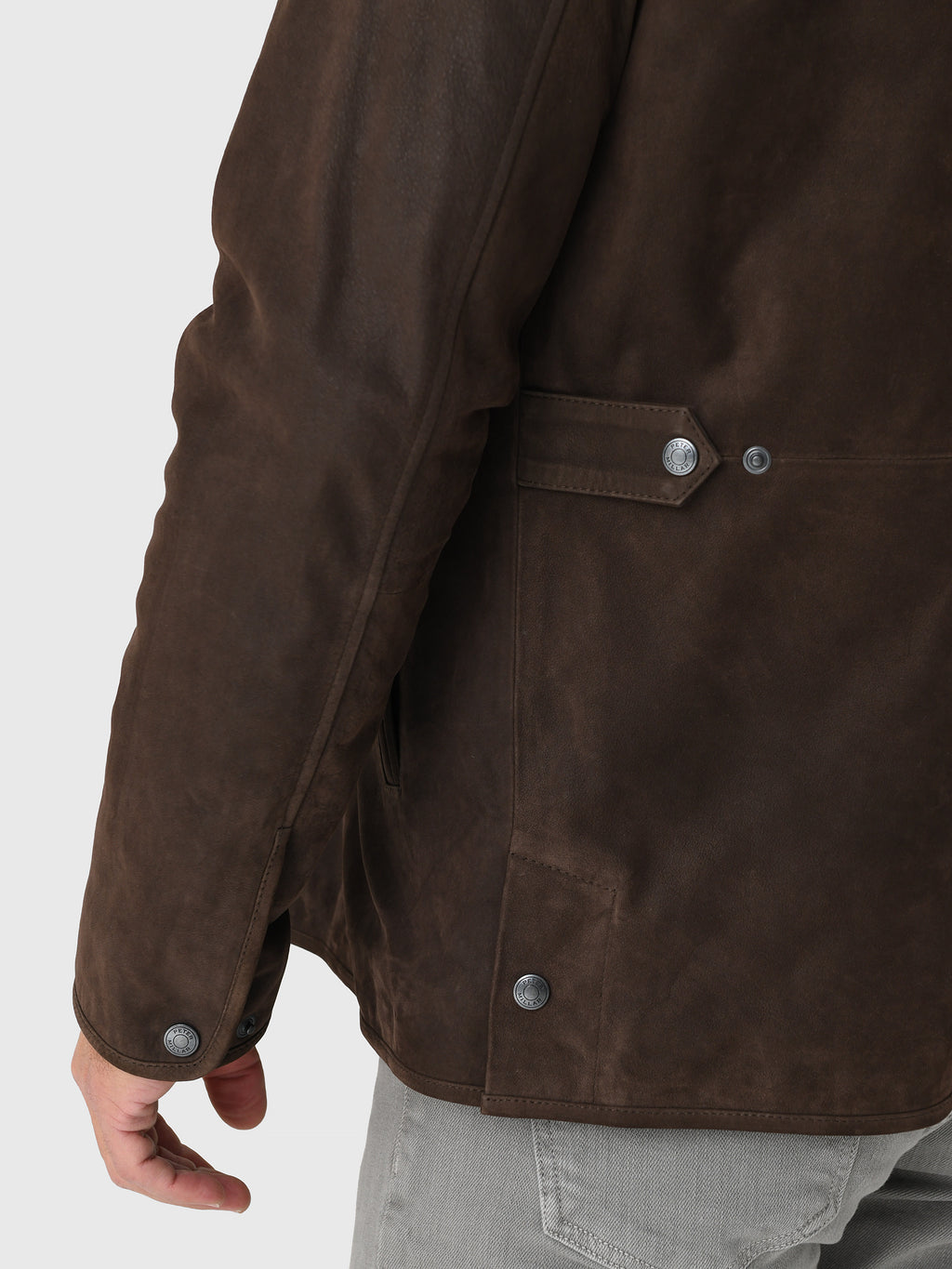 Peter Millar Crown Men's Norwalk Nubuck Coat - Saint Bernard