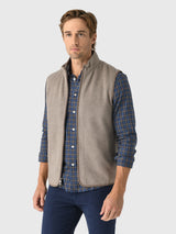 Peter Millar Crown Men's Flex Merino Vest - Saint Bernard