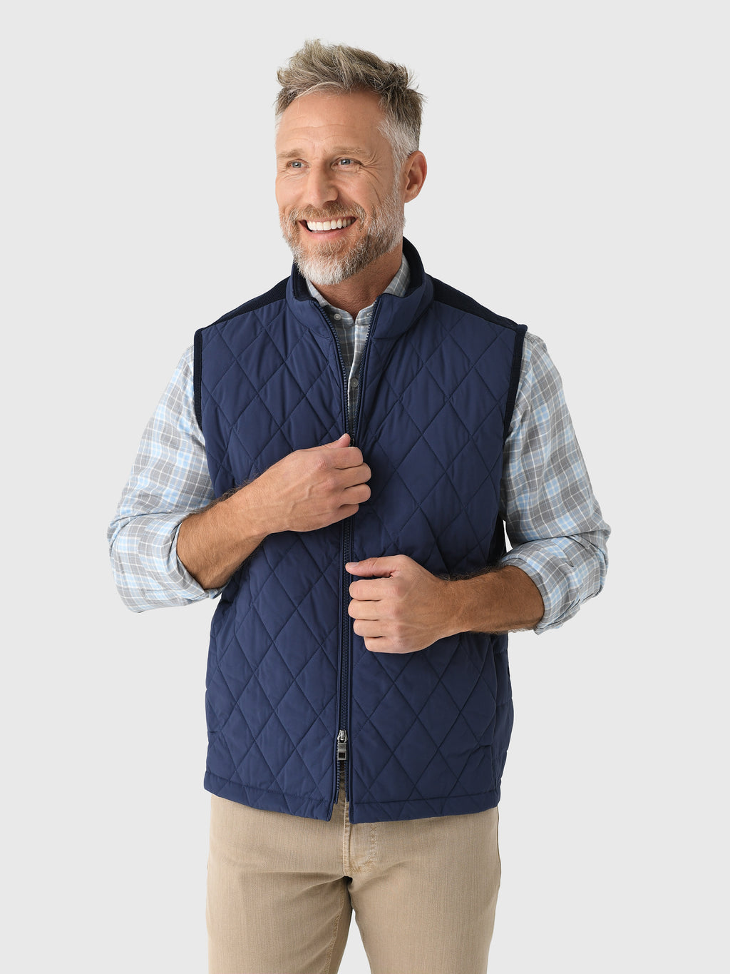 Peter Millar Crown Men's Sutton Hybrid Vest - Saint Bernard