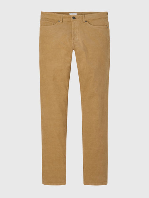 Peter Millar Crown Men's Classic Comfort Corduroy Five Pocket Pant - Saint Bernard