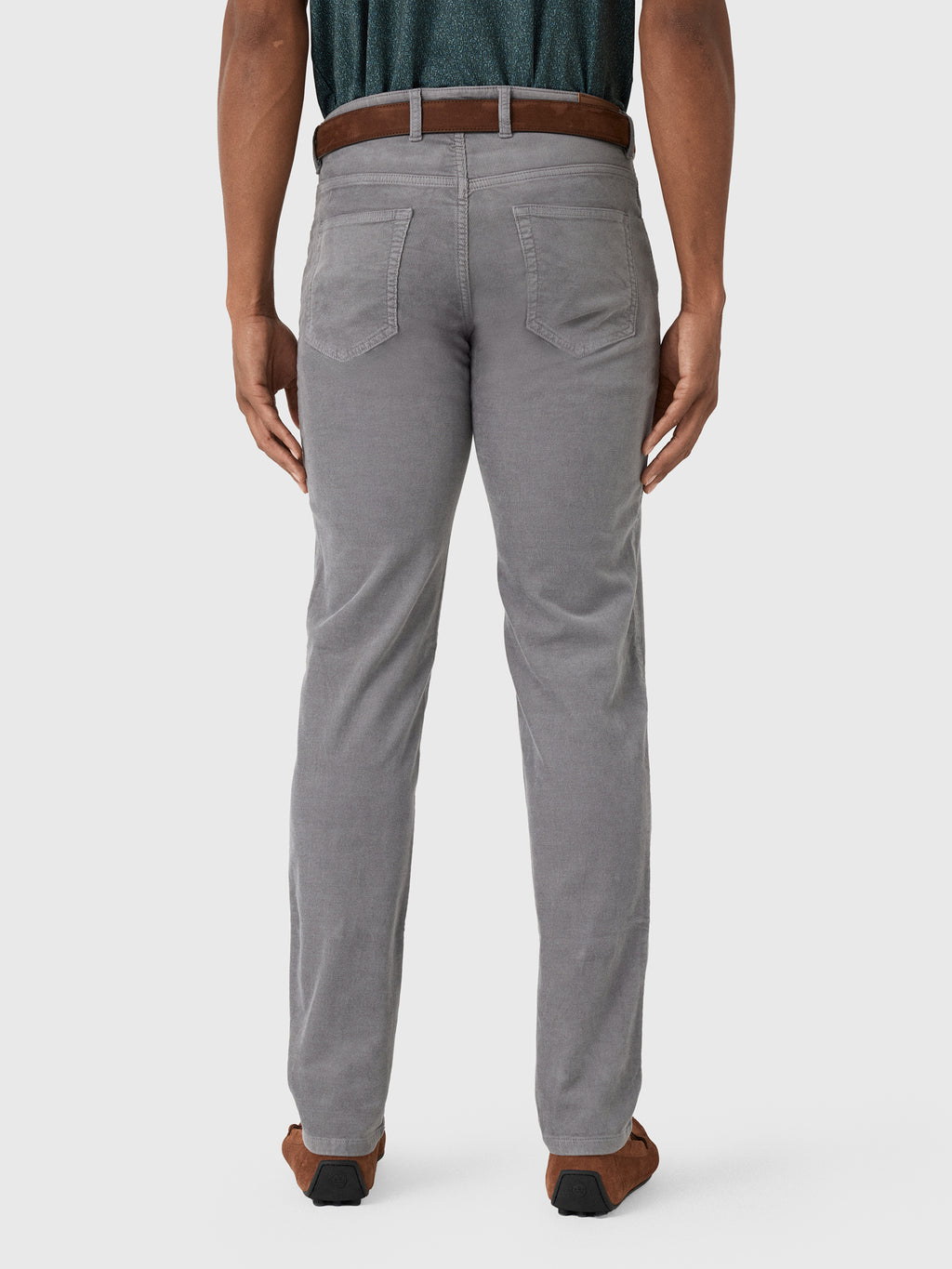 Peter Millar Crown Men's Classic Comfort Corduroy Five Pocket Pant - Saint Bernard
