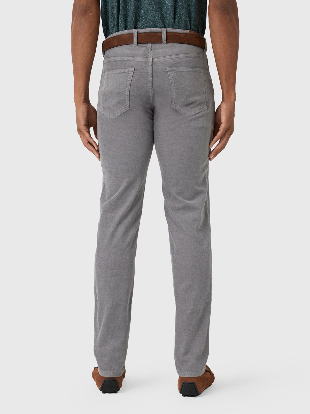 Peter Millar Crown Men's Classic Comfort Corduroy Five Pocket Pant - Saint Bernard