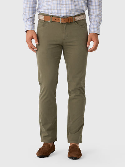 Peter Millar Crown Men's Signature Sateen Five-Pocket Pant