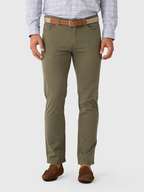 Peter Millar Crown Men's Signature Sateen Five-Pocket Pant