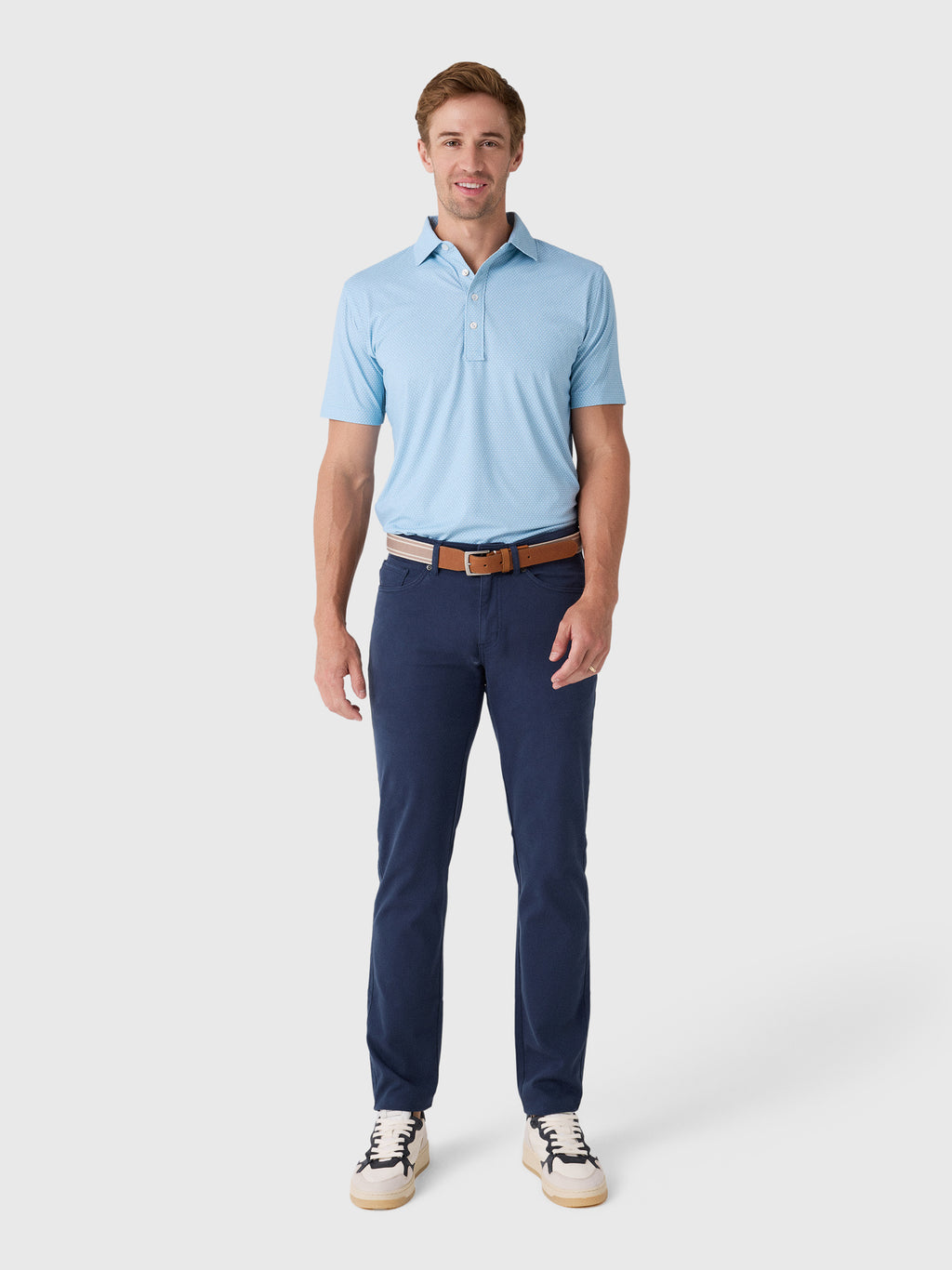 Peter Millar Crown Men's Cotton Canvas Five-Pocket Pant - Saint Bernard