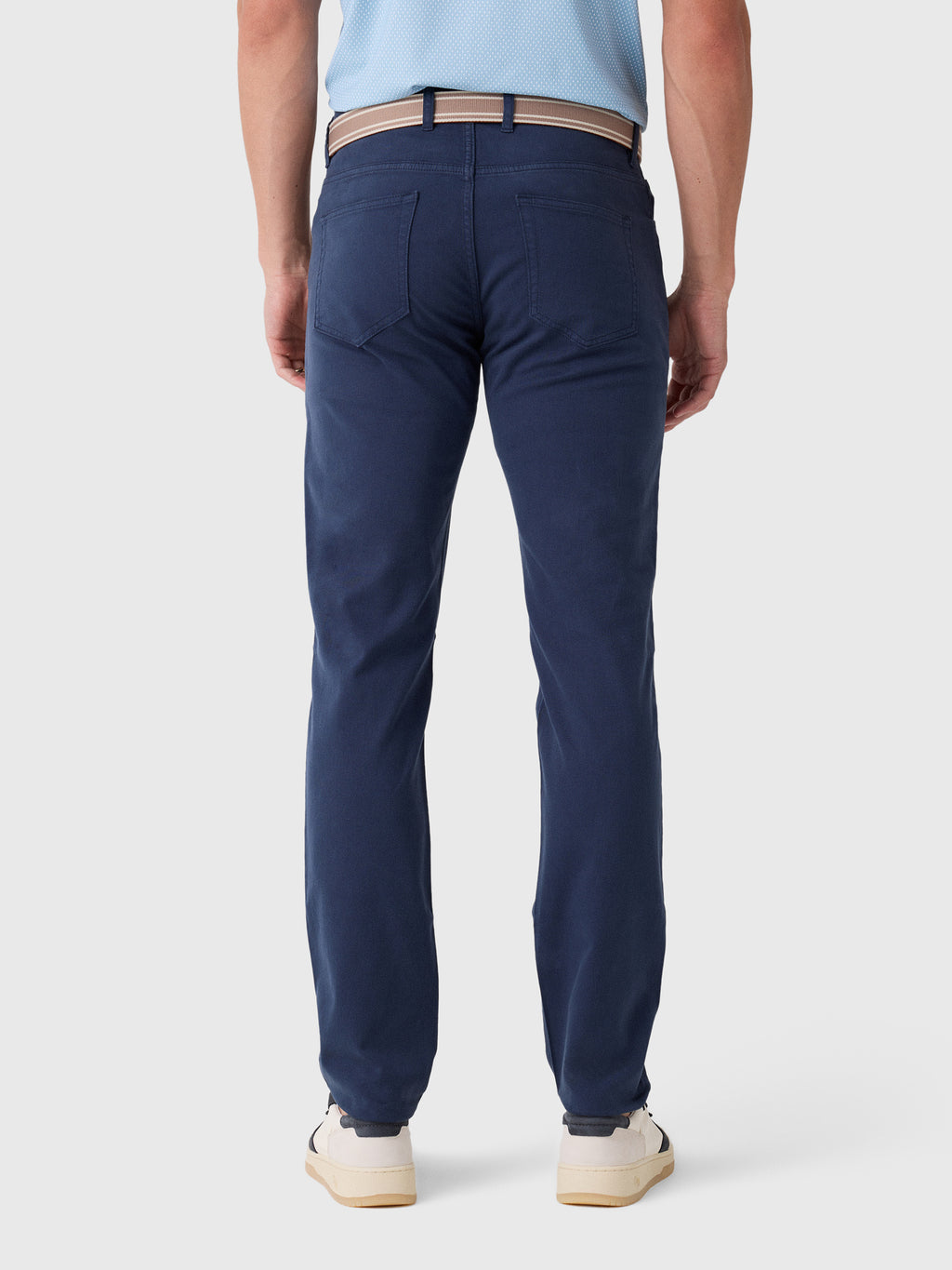 Peter Millar Crown Men's Cotton Canvas Five-Pocket Pant - Saint Bernard