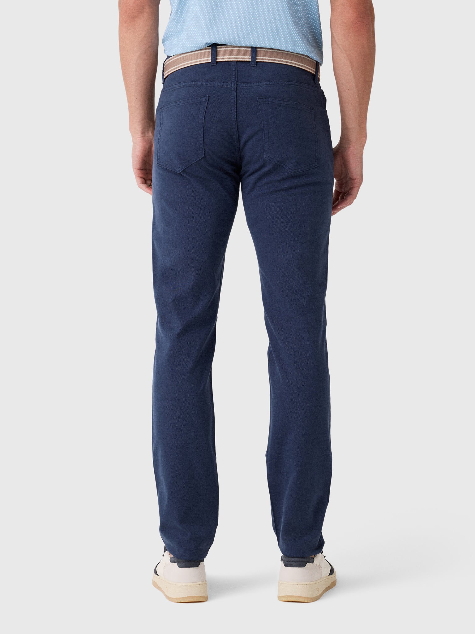 Peter Millar Crown Men's Cotton Canvas Five-Pocket Pant - Saint Bernard