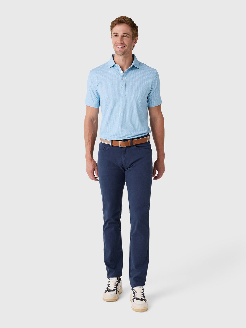 Peter Millar Crown Men's Cotton Canvas Five-Pocket Pant - Saint Bernard