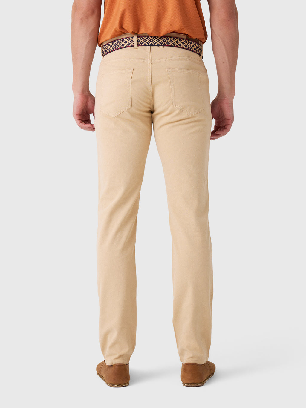 Peter Millar Crown Men's Cotton Canvas Five-Pocket Pant - Saint Bernard