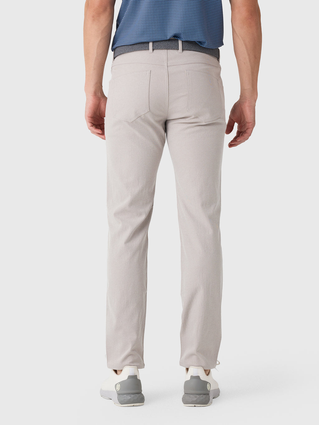 Peter Millar Crown Sport Men's EB66 Mélange Performance Five-Pocket Pant - Saint Bernard